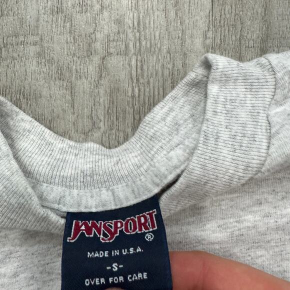 Vintage Washington University Shirt Men's Small Gray 90s USA Made Alumni 1990s - Picture 4 of 8